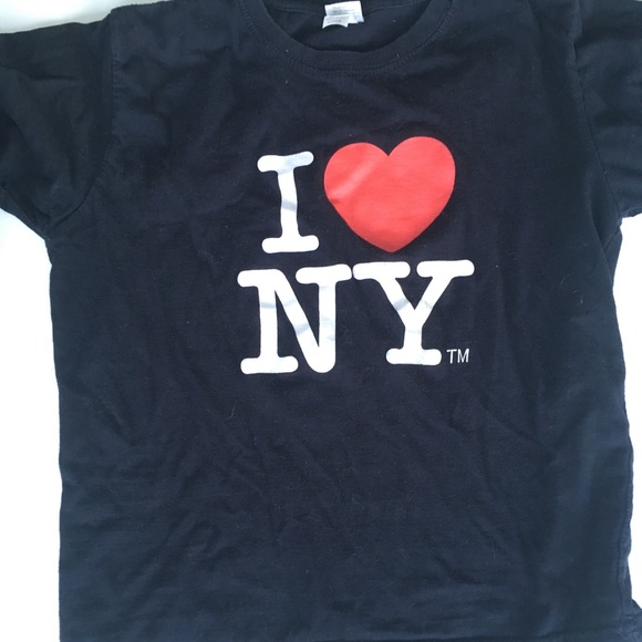 I ❤️ NEW YORK BLACK TIGHT TEE SHIRT - Picture 3 of 3
